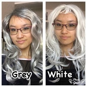 COSTUME SALE!!!   2 for $40  Grey Wig